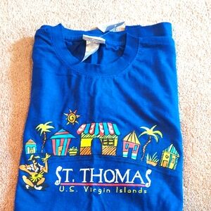 St. Thomas U.S. Virgin Islands Men's LG Shirt SALE
